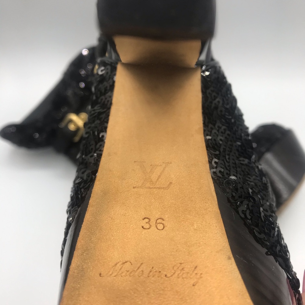 Louis Vuitton Runway Peep Toe Platform Ankle Boots - Picture 13 of 16